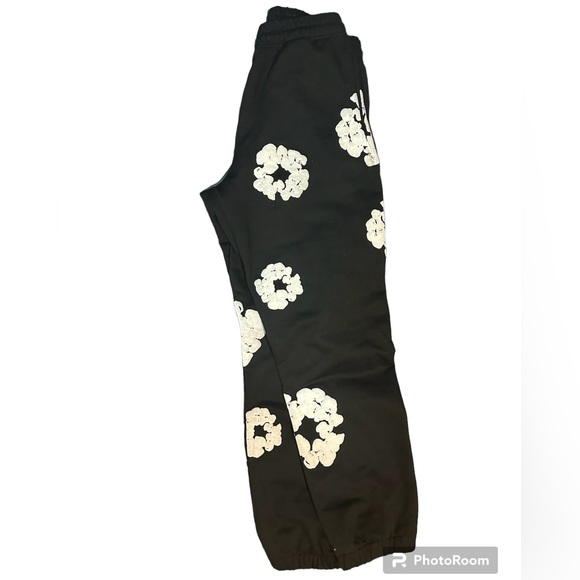 Denim Tears Black Sweatpants - Picture 2 of 4